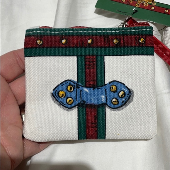 Brighton zip wristlet duo bag white canvas NWT - Picture 4 of 10